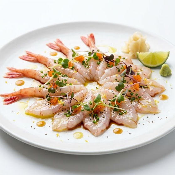 Amaebi Carpaccio