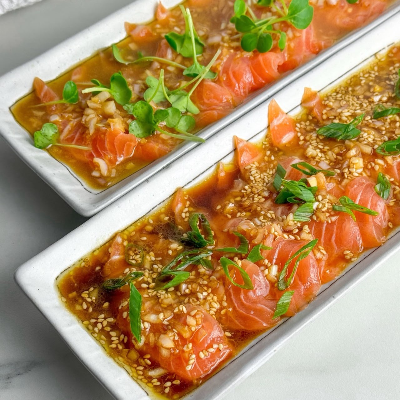 Salmon Carpaccio
