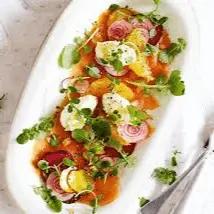 Salmon Carpaccio