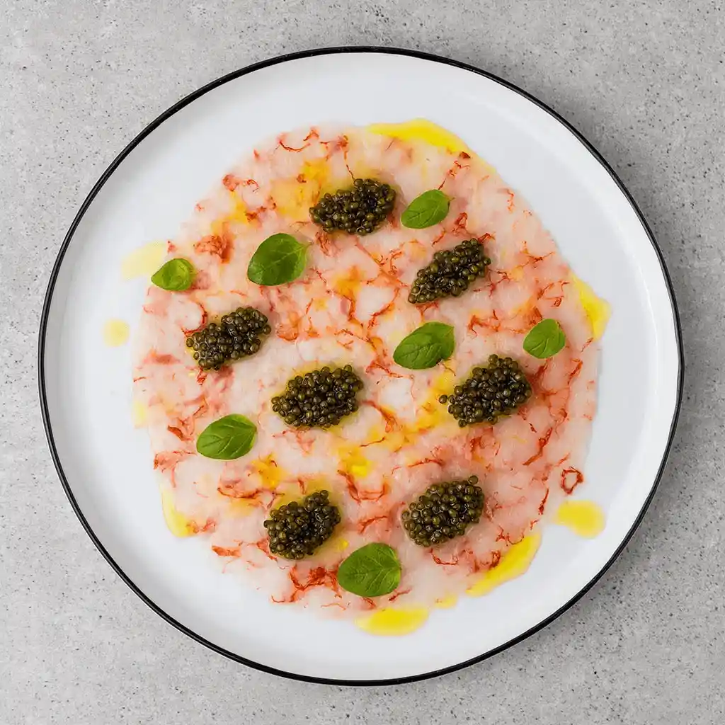 Sweet Shrimp Carpaccio