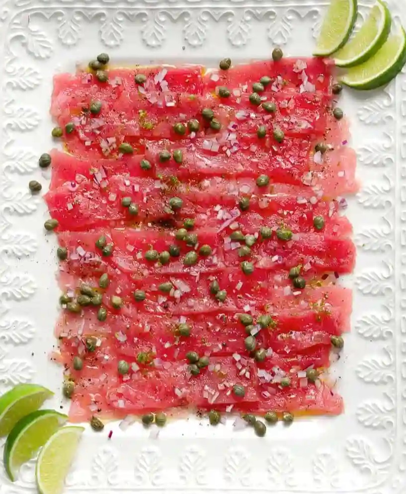 Tuna Carpaccio