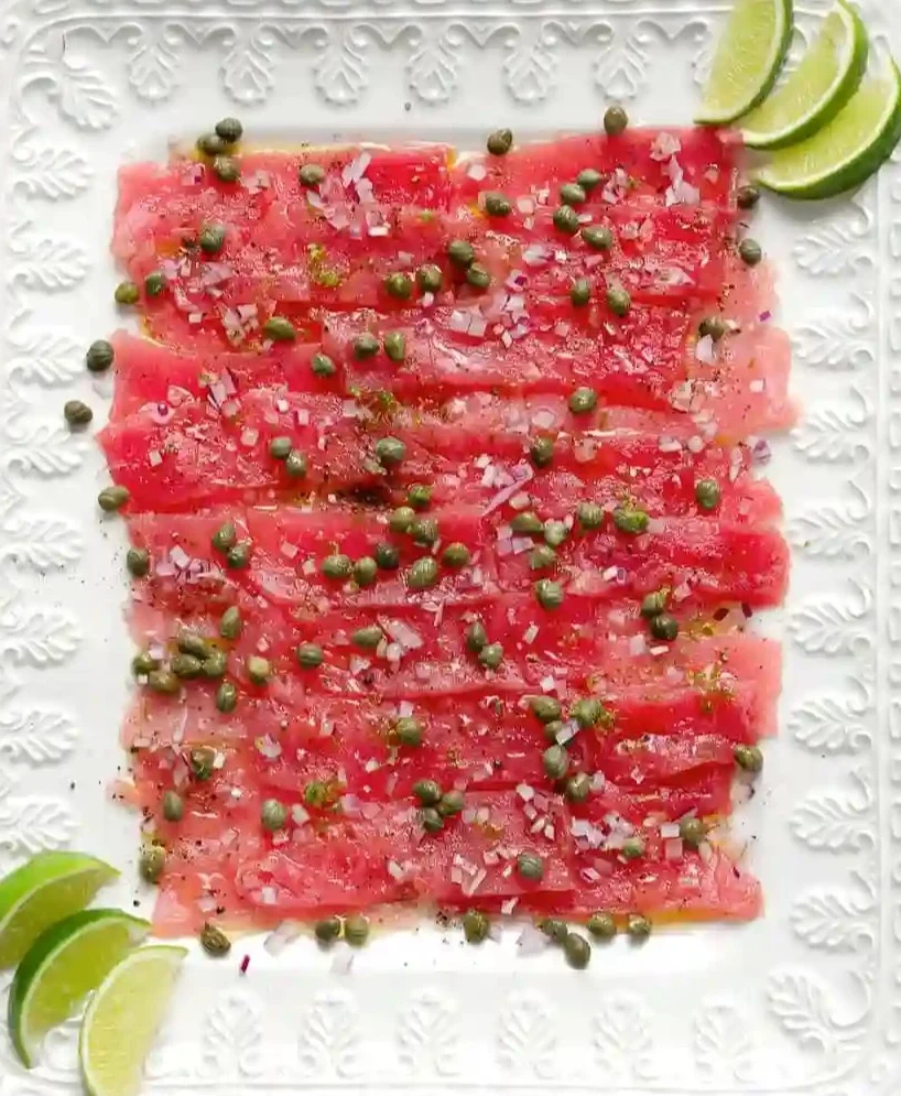 Tuna Carpaccio